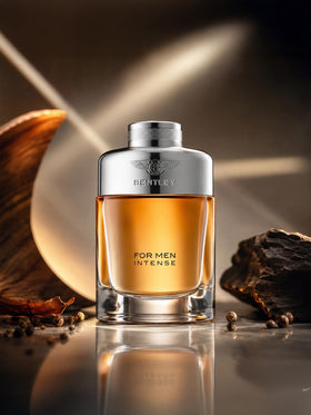 BENTLEY Intense Eau de Parfum on a stylish surface
