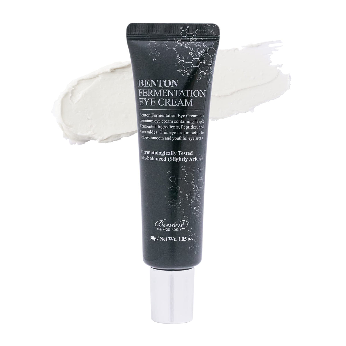 BENTON Fermentation Eye Cream 30g front view with packaging