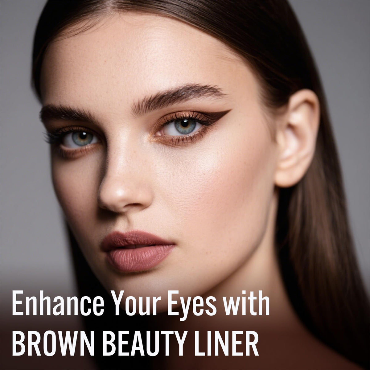 BEPHOLAN Brown Gel Eyeliner Pencil alongside other makeup products
