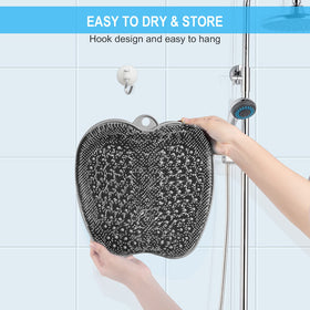 BESKAR foot scrubber mat showing size dimensions