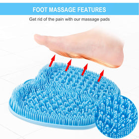 BESKAR Shower Foot Scrubber Mat side view