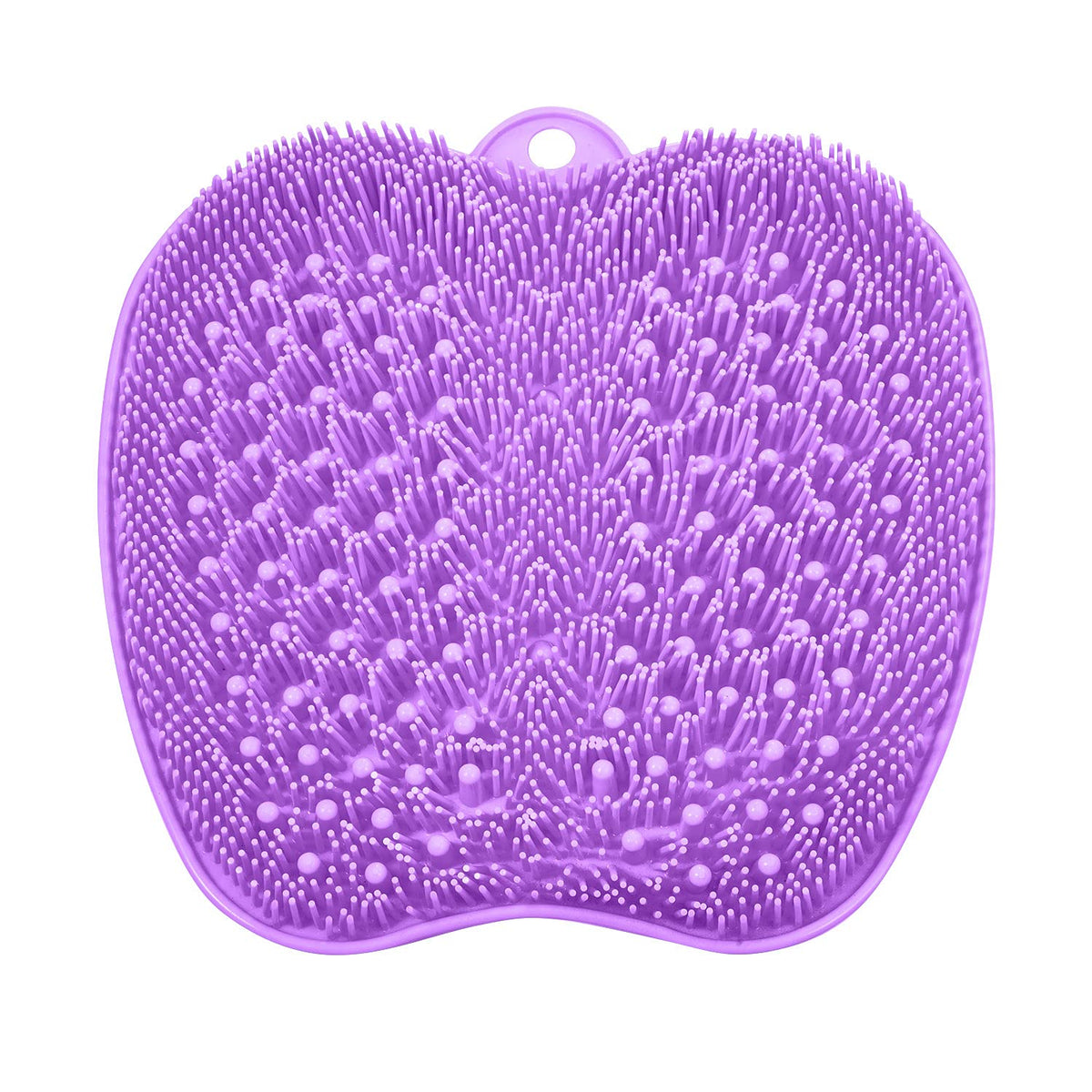 BESKAR XL Shower Foot Scrubber Mat front view with flexible bristles