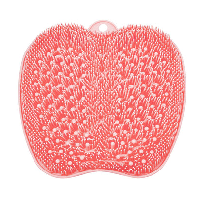 BESKAR XL Shower Foot Scrubber Mat front view with suction cups