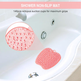BESKAR XL Shower Foot Scrubber Mat packaging