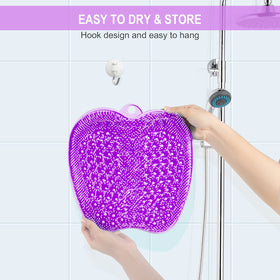 BESKAR XL Shower Foot Scrubber Mat packaging view
