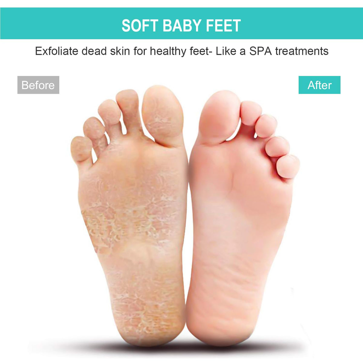 BESKAR XL Shower Foot Scrubber Mat side view