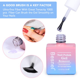 BESNEL Gel Nail Polish Remover packaging front view