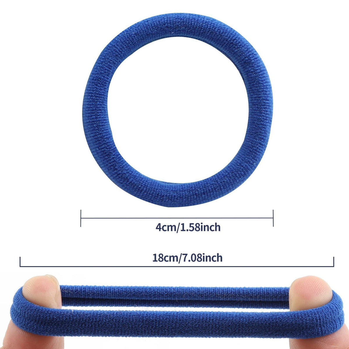 Bessrung hair ties in a variety of rainbow colours