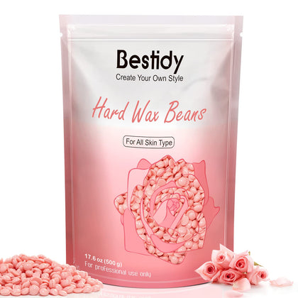 Bestidy Hard Wax Beads 500g packaging front view