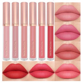 BestLand 6PCS Liquid Lipstick Set front view with all shades