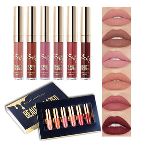 BestLand 6Pcs Matte Liquid Lipstick Set packaging front view