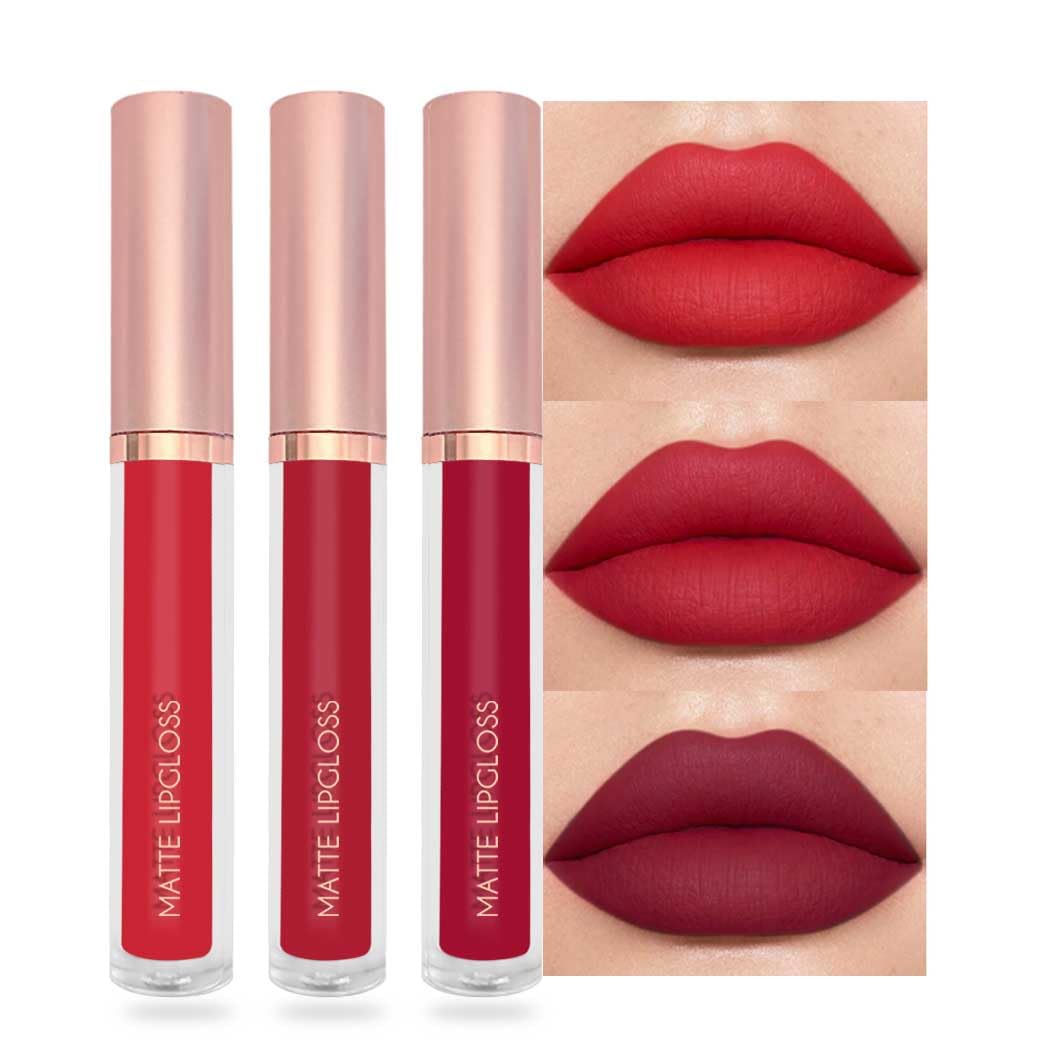 BestLand Bold Seductive Red Lipstick Set packaging front view