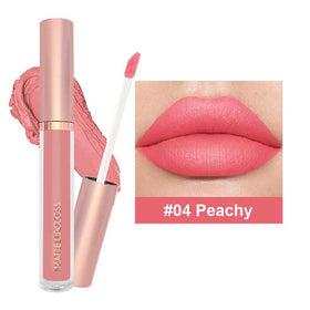 BestLand Fresh Glow Coral Liquid Lipstick Grapefruit shade swatch