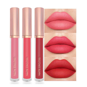 BestLand Fresh Glow Coral Liquid Lipstick Set packaging front view