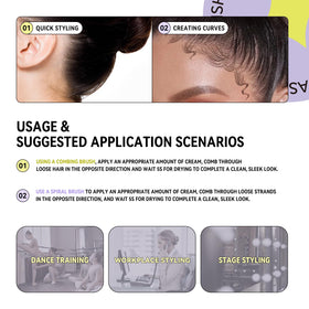BestLand Hair Serum Wand showing natural ingredients