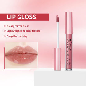 BestLand Lip Liner and Lipstick Combo Set in use on model