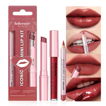 BestLand Lip Liner and Lipstick Combo Set packaging front view