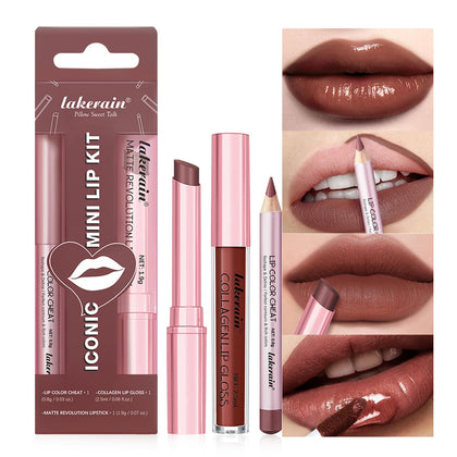 BestLand Lip Liner and Lipstick Combo Set packaging front view