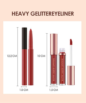 BestLand lip liners and lipsticks arranged together