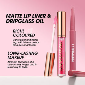BestLand lip oils showing glossy finish on lips