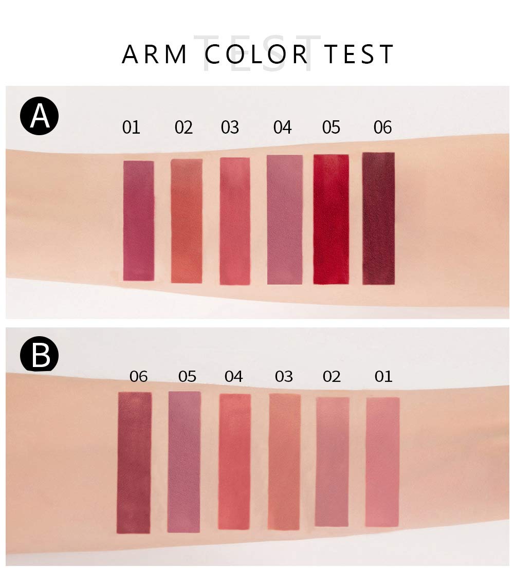 BestLand Matte Liquid Lipstick in vibrant colours