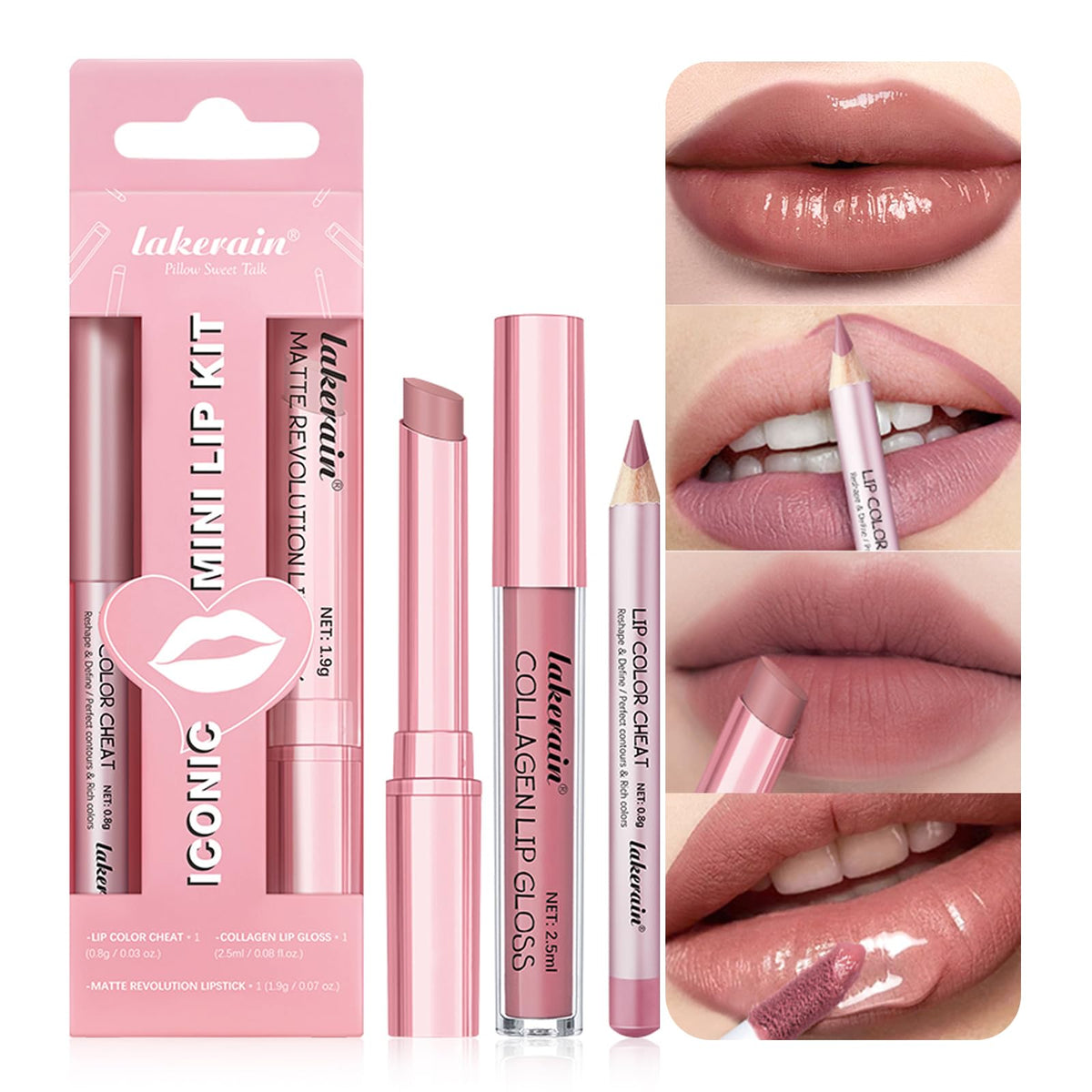 BestLand precision lip liner in nude pink
