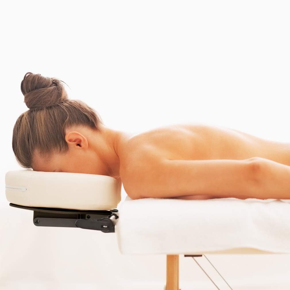 BestMassage Portable Massage Bed close-up of PVC leather cover