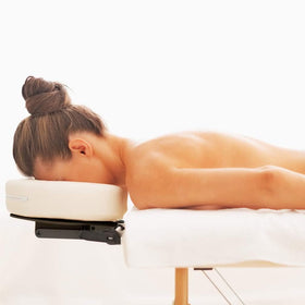 BestMassage Portable Massage Bed close-up of PVC leather cover