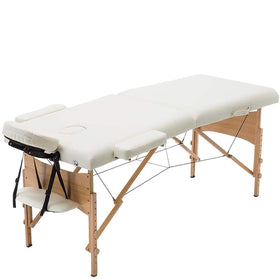 BestMassage Portable Massage Bed front view with adjustable height
