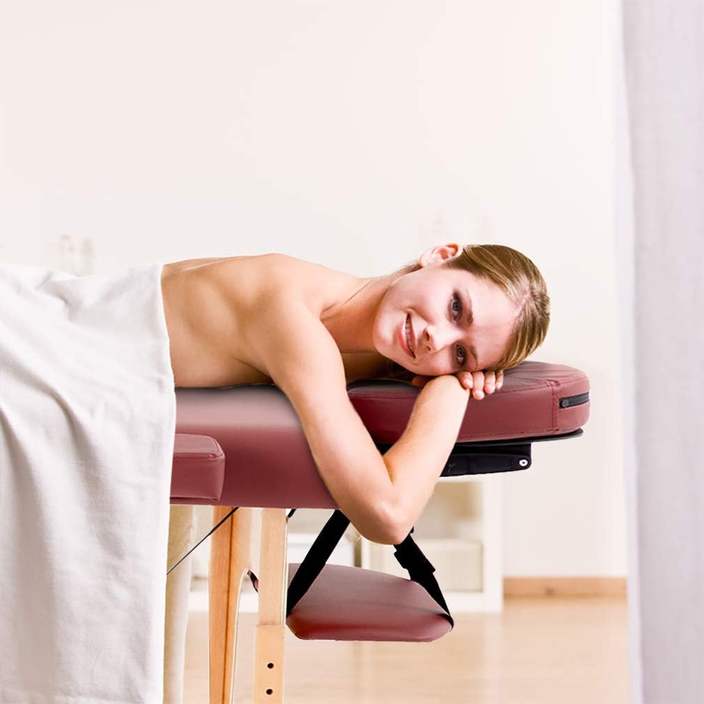BestMassage Portable Massage Table in carrying case for easy transport