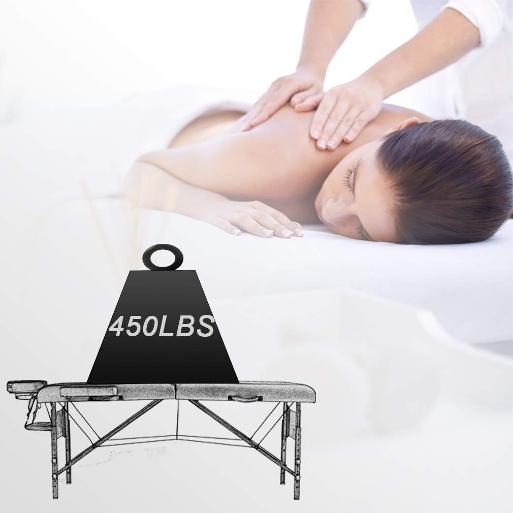 BestMassage Portable Massage Table in carrying case for easy transport