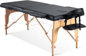 BestMassage Portable Massage Table with 2-inch thick sponge padding
