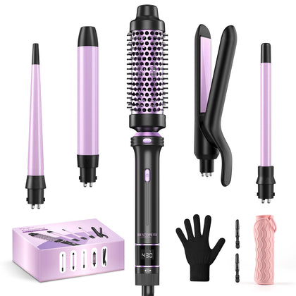BESTOPE PRO 5 in 1 Curling Iron Set front view