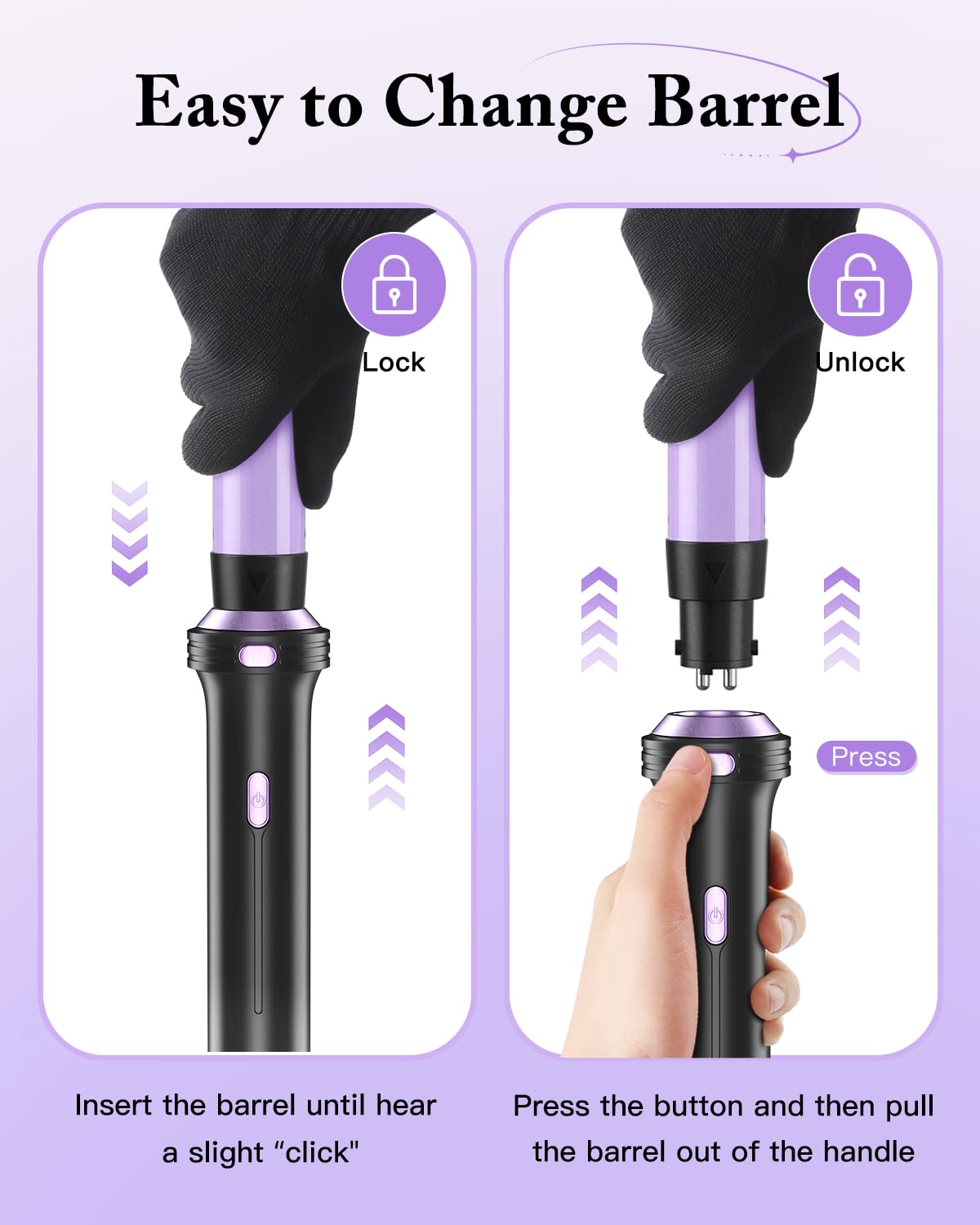 BESTOPE PRO curling iron set in lifestyle setting