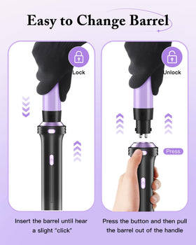 BESTOPE PRO curling iron set in lifestyle setting