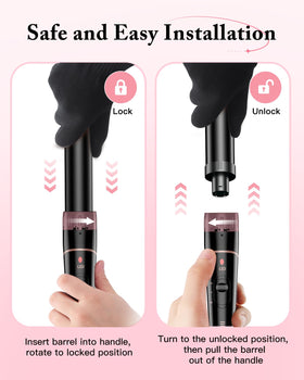 BESTOPE PRO curling wand set packaging display