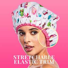 Betty Dain Fashionista Shower Cap oversized design for thick hair