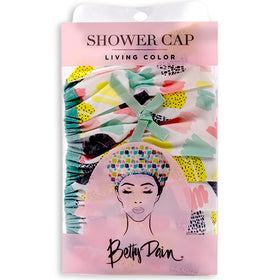 Betty Dain Fashionista Shower Cap with machine washable label