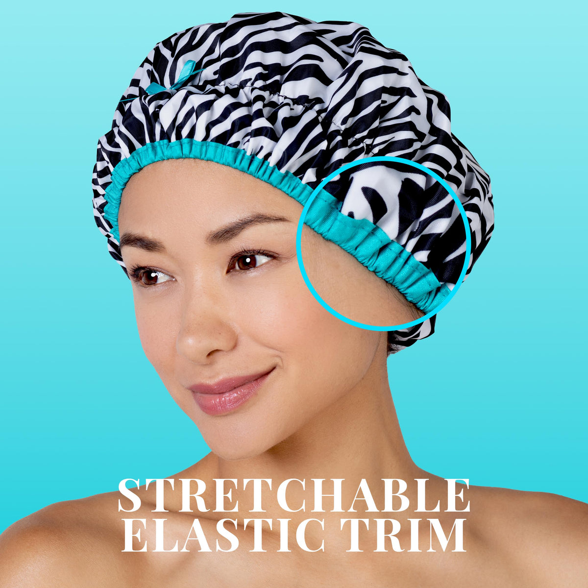 Betty Dain shower cap machine washable feature