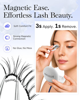 BEYELIAN Magnetic Eyelashes with applicator and packaging