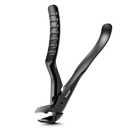 BEZOX Toenail Clippers for Seniors front view with curved head