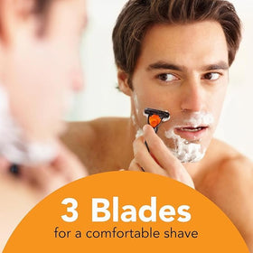 BIC Comfort 3 Razor cartridge with aloe vera lubricating strip