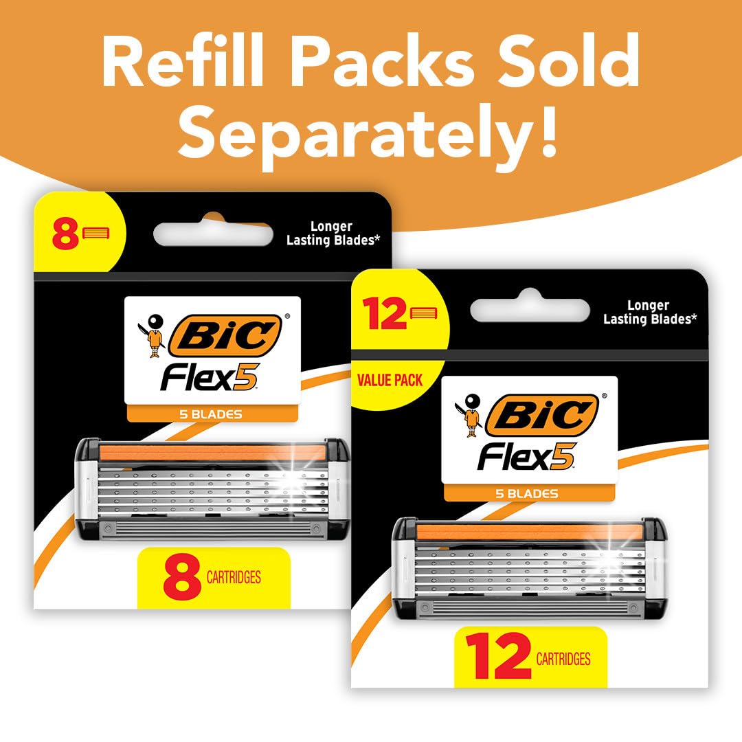 BIC Flex 5 Razor Cartridge in lifestyle setting