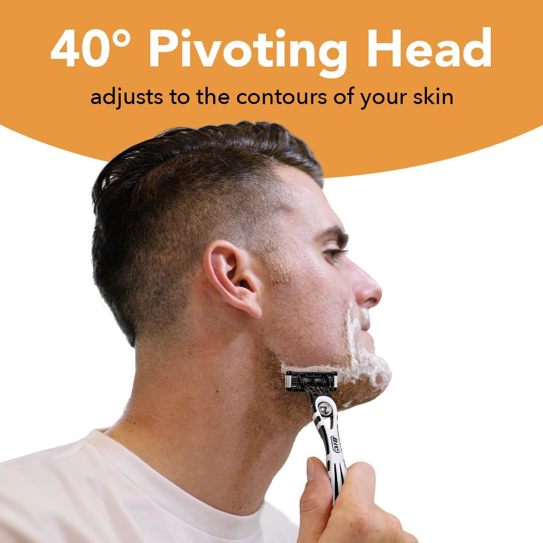 BIC Flex 5 Sensitive Disposable Razor precision edge feature