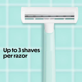 BIC Silky Touch Disposable Razors in a shower caddy