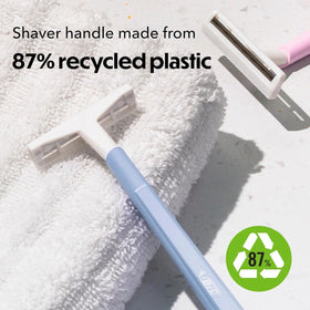 BIC Silky Touch Disposable Razors on a bathroom counter