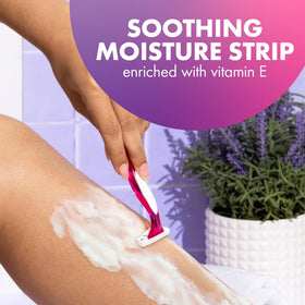BIC Soleil 3 Scented Razors showing three blades