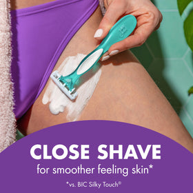 BIC Soleil 4 Escape Disposable Razors showing blade cover