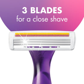 BIC Soleil Twilight Disposable Razor pack of four with packaging