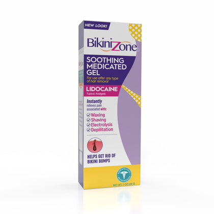 Bikini Zone After Shave Gel 1 Oz front view